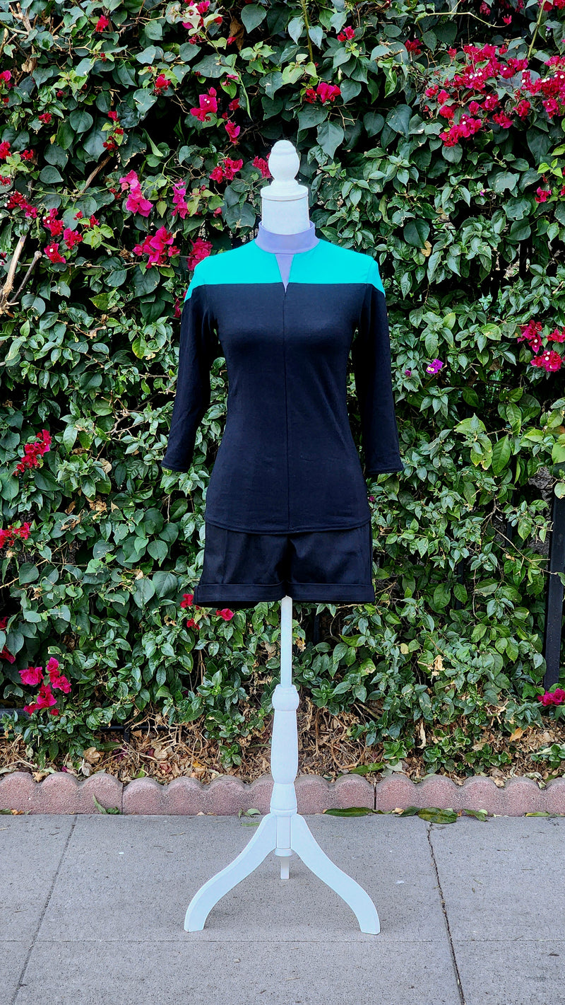 Voyage Mod Top in Teal