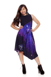 Star Trek™ Nebula Asymmetrical Dress